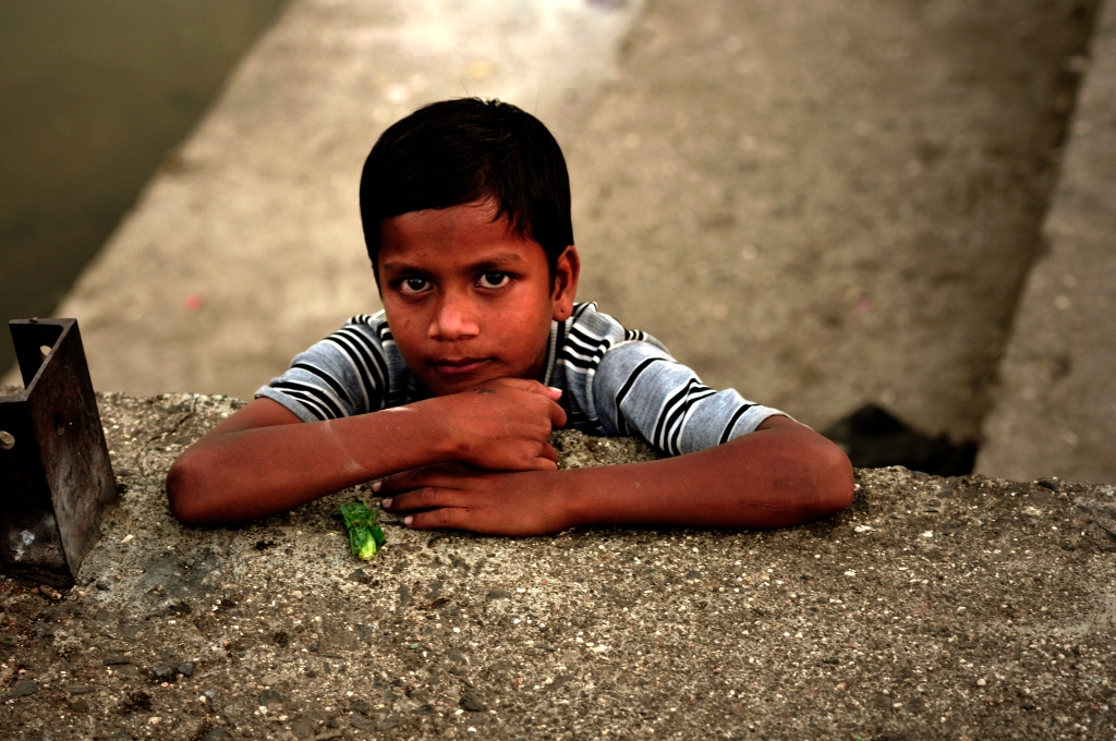 Photo of a boy in Nashik, India.