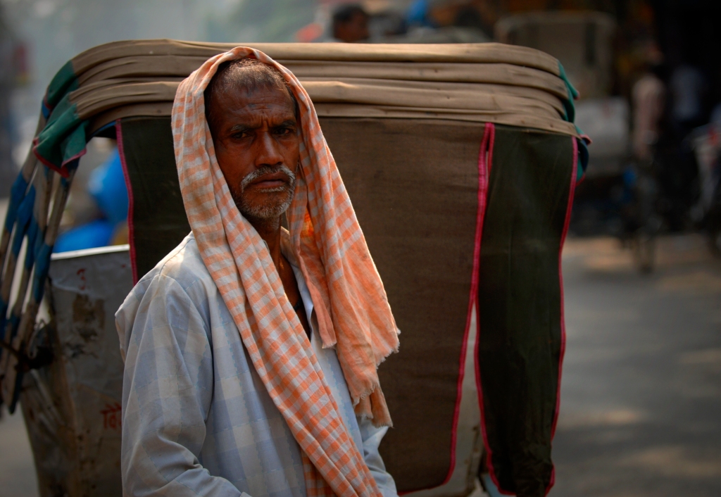Rickshaw puller, India - Your Shot - National Geographic Magazine -- Kristian Bertel